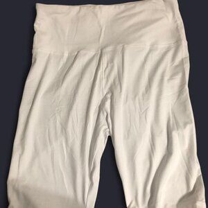 Women's White Bike Shorts